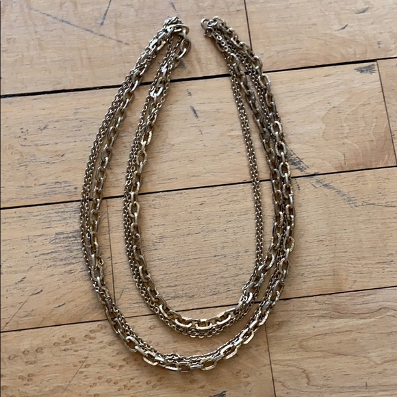 Gold Link Chain Necklace